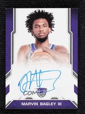 2018-19 Panini Donruss Next Day Auto Marvin Bagley III #16 Auto 5h0