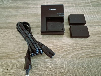 Original Canon Ladegerät LC-E10E + 2x Akku - Guter Zustand!