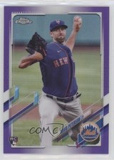 2021 Topps Chrome Purple Refractor 198/299 David Peterson #133 0m72