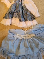 Vintage BRYAN 24 Months Girl Toddler Baby Dress MOTHERCARE Made in USA Lot 2