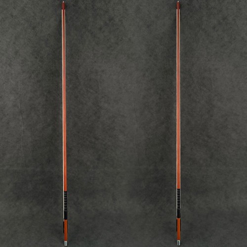 D. Peccatte Copy Master Pernambuco Violin Bow 4/4 Ebony No eye Frog Silver Parts - Afbeelding 11 van 12