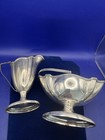 Vintage Gorham Sterling Silver Cream & Sugar Set Basket Form Art Deco — photo 7