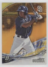 2016 Bowman Platinum Top Prospects Orange /25 Javy Guerra Javier #TP-JG 0ar