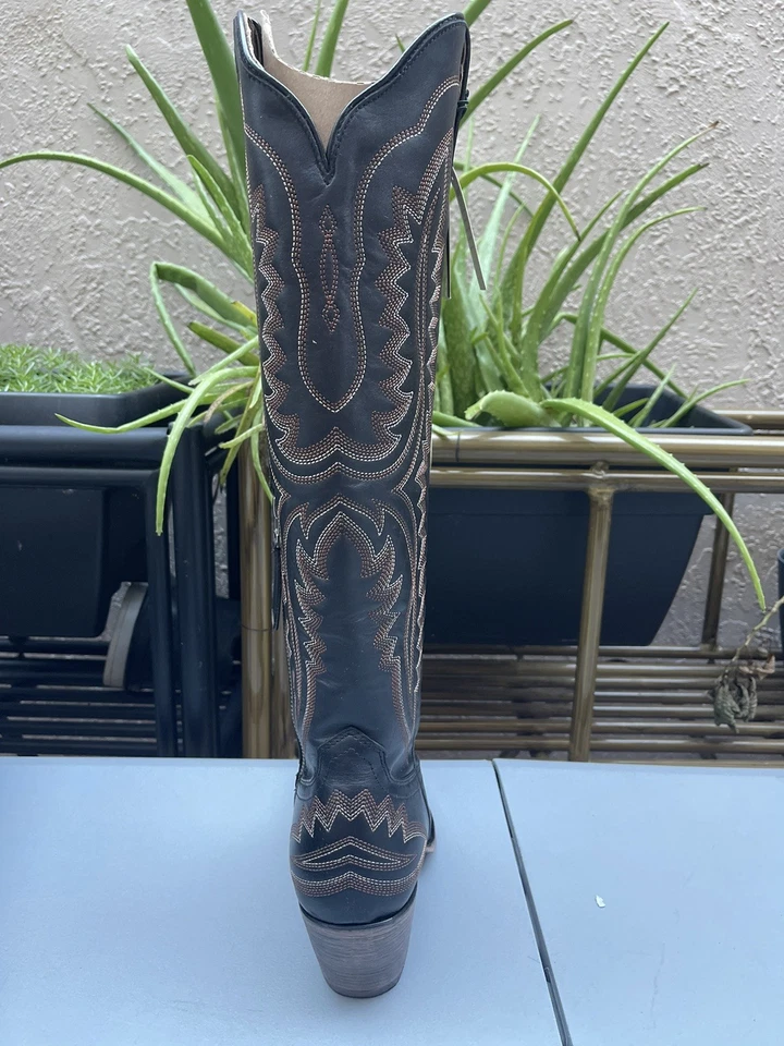 Ariat MUJER 9.5 M Casanova Brooklyn Negro Botas Altas Western 10042447 Foto 4 de 4