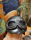 Chopper Helm Biker Helmet mit Brille Bulzeye  Motorradhelm Gr.L Born to be ride