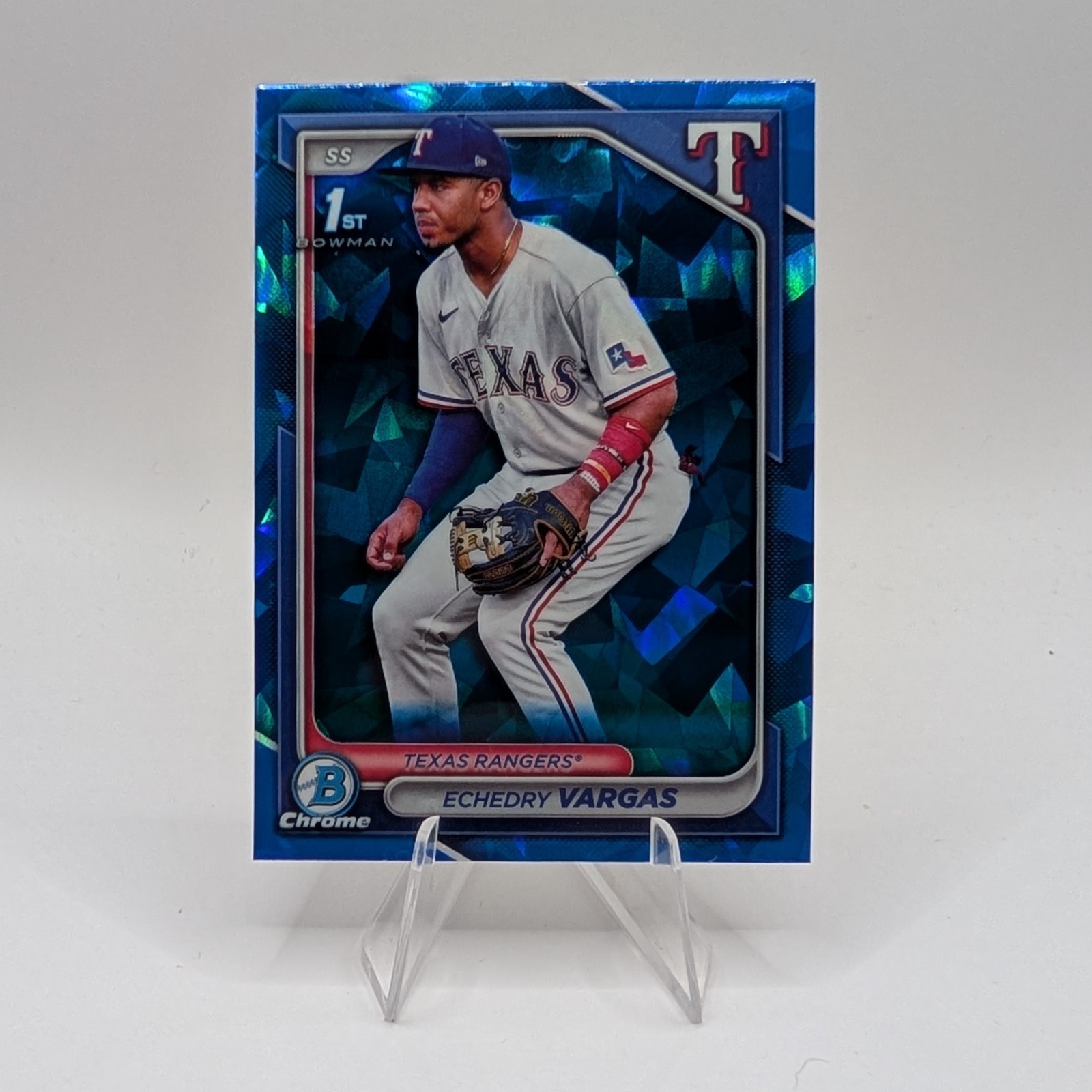 2024 Bowman Chrome Sapphire Edition - Prospects Echedry Vargas #BCP-163 (RC)