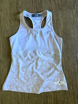 adidas by Stella McCartney Barricade Tank M White/Animal Print.