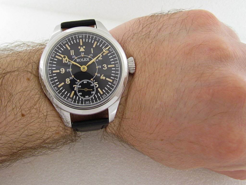 Letoさん専用 クラシック2、フェイスＷレフィル2 Rolex Laco Aviator Luftwaffe Pilots WWII Vintage 1939-1945 Swiss