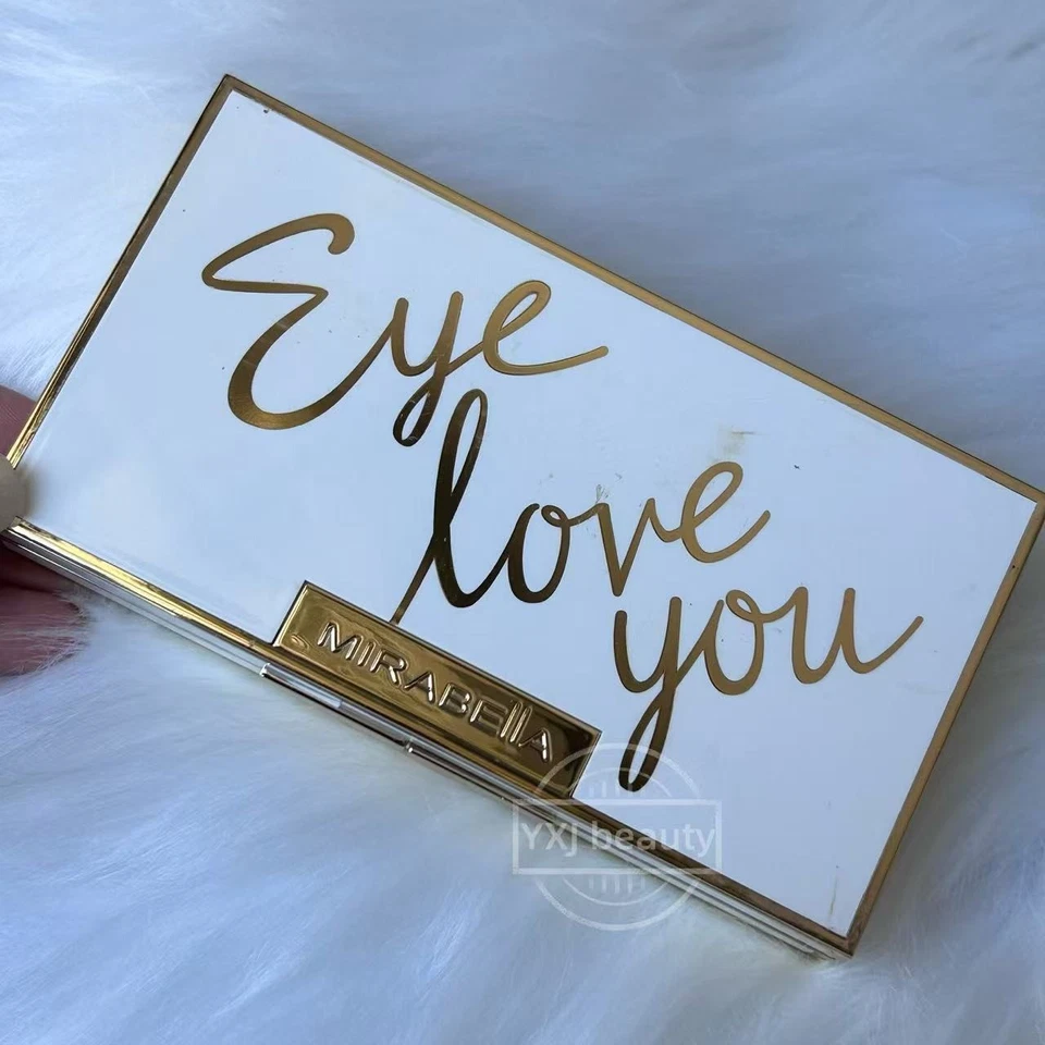 Nueva paleta de sombras e iluminadores Mirabella Eye Love You ~ sin vestir ~ rara Foto 4 de 4