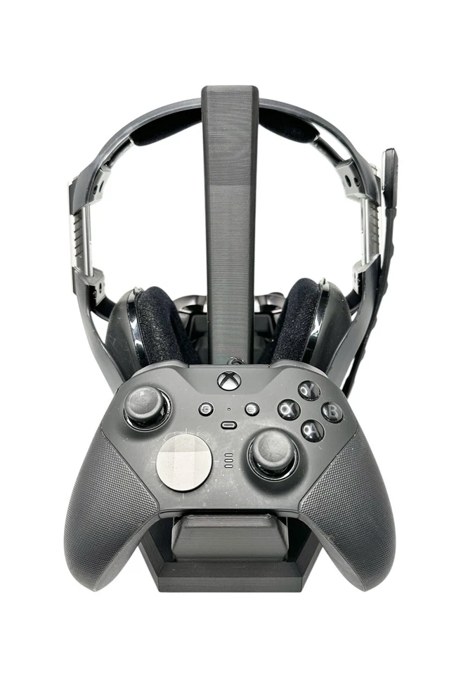Stand For DUAL Xbox Elite Controller Series 2 & Headphone Combo Charging Dock - Image 2 of 4