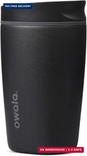 Owala SmoothSip Slider Ceramic-Lined Insulated Stainless Steel Coffee Tumbler, N