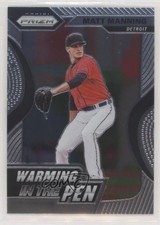 2020 Panini Prizm Warming in the Pen Matt Manning #WIP-4 00e8