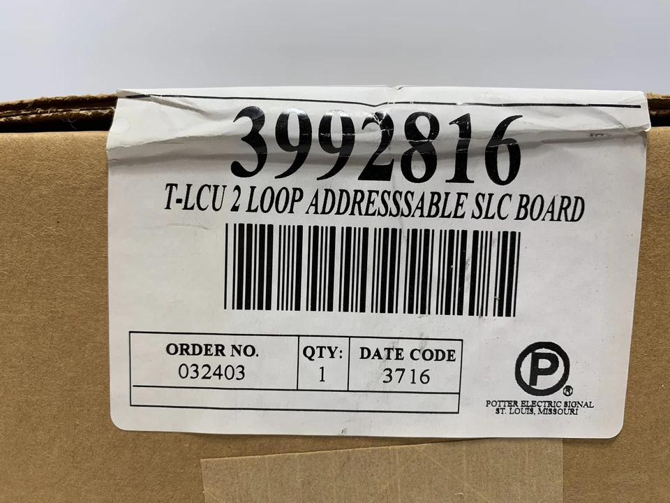 Placa SLC direccionable de 2 bucles Harrington Signal 3992816 dos bucles SLC 318 dispositivos Foto 2 de 3