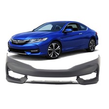 Bumper Cover For 2016-2017 Honda Accord Coupe Ex Lx-s Touring O Parking Front