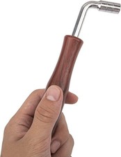 2Pcs L-Shape Piano Tuner Spanner Wrench Square Tip Tuning Hammer Tool