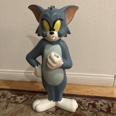 TOM AND JERRY WARNER BROS. STUDIO STORE DISPLAY FIGURE   21'' TALL   1998 RARE