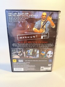 Manhunt - Sony PlayStation 2 PS2 - Complete CIB - Excellent Condition