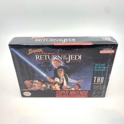 Super Star Wars: Return of the Jedi - SNES Super Nintendo (FACTORY SEALED) THQ