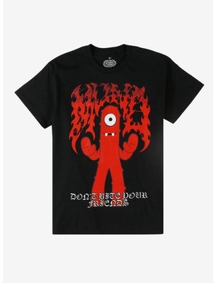 You gabba gabba muno metal tshirt, cute monster graphic shirt
