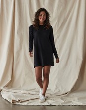 The Normal Brand Women’s Puremeso Everyday Dress Black $100 MSRP Size M