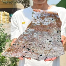 7.96LB Natural High Quality Ocean Jasper QuartzCrystal Freeform Mineral Specimen