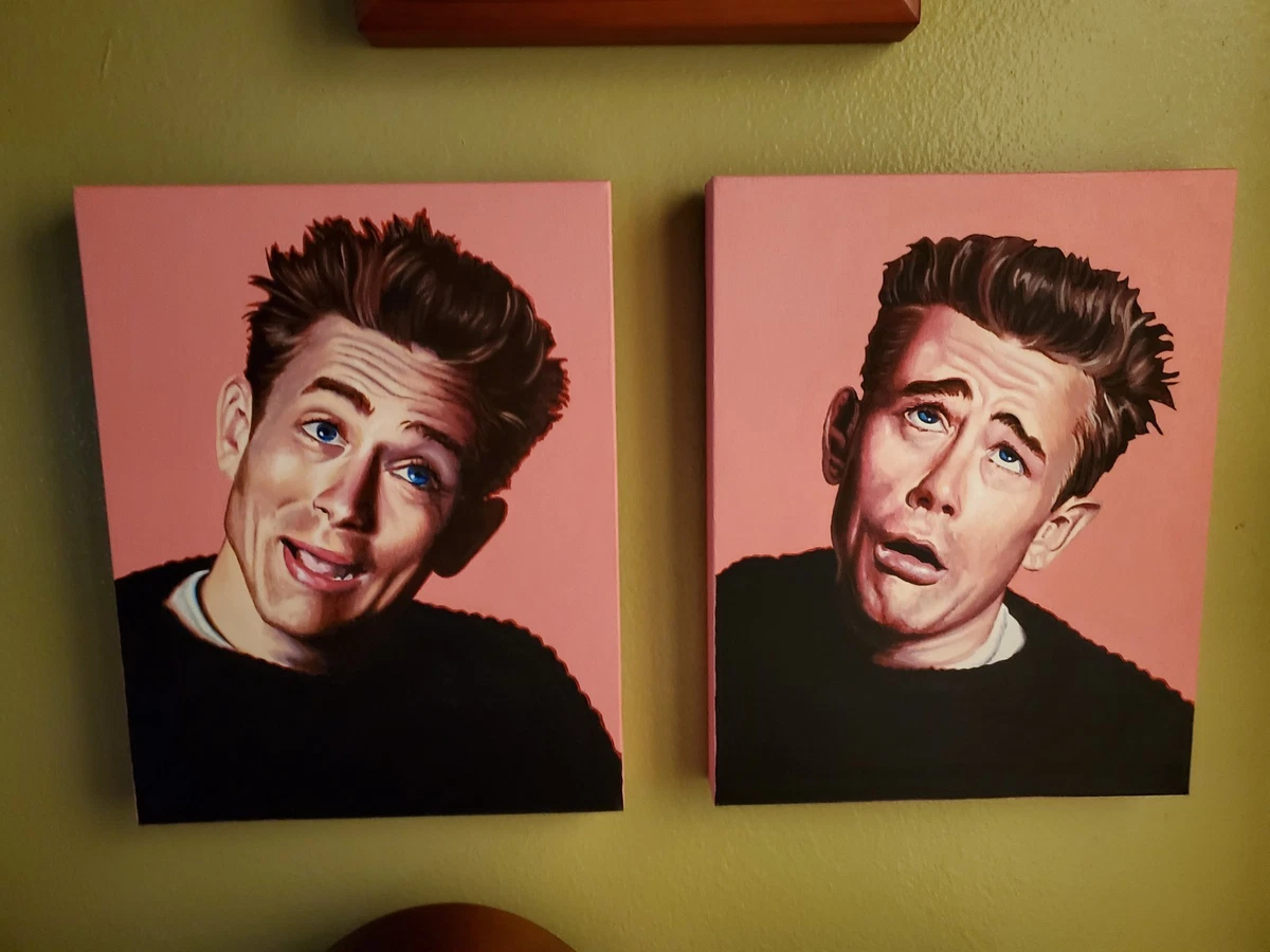 James Dean Art Paintings for sale | eBay