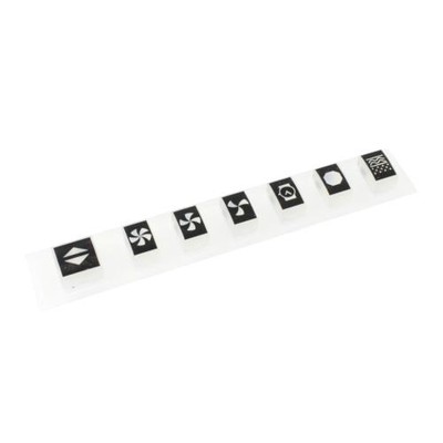 Samsung DE81-07764A SVC Keypad Raised Vent 1/2'' Plastic Ventilation