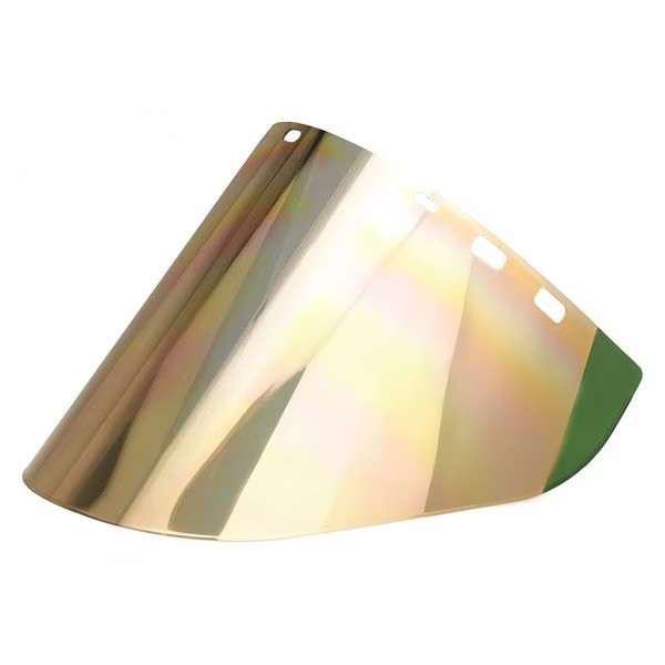 Paulson Im22-Ghc6fm Faceshield, Metalized, Gold/Green
