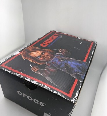 Crocs Classic Clog Childs Play Chucky Men Size 12 Halloween  display picture 1