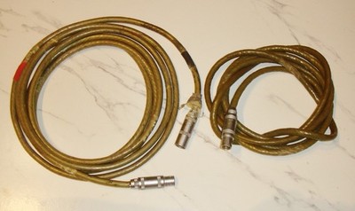 3 LEMO Swiss  Connectors FFA.2 with PANAVISION  USA cable rare