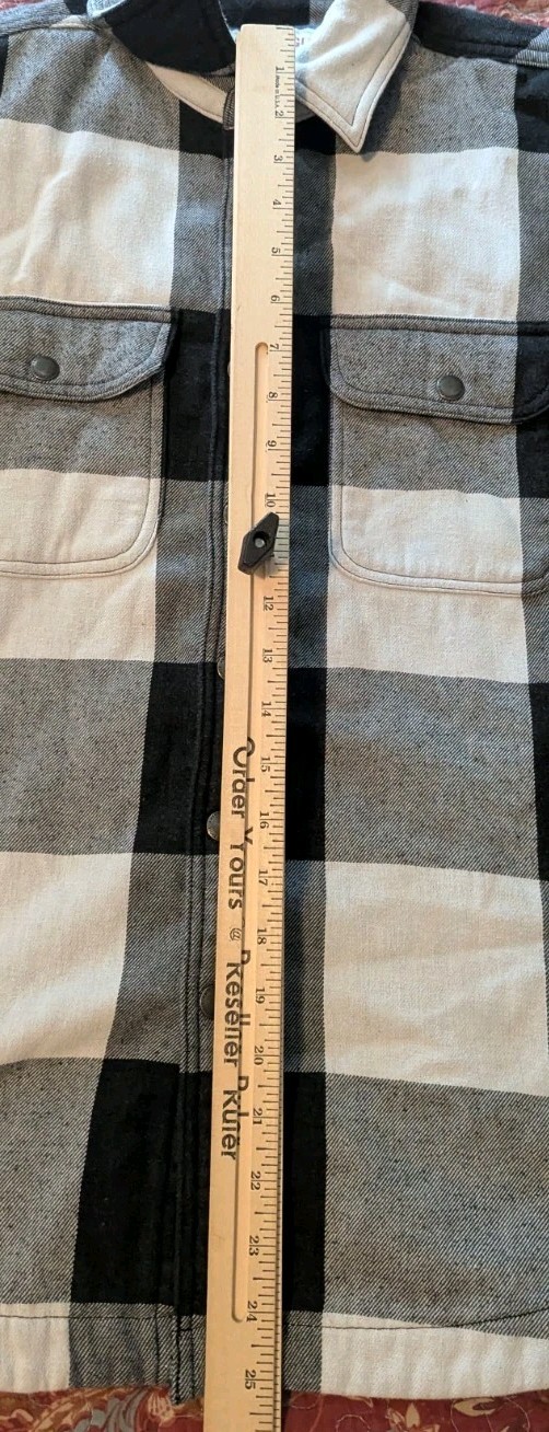 American Eagle Snap Button Up Flannel Overshirt L… - image 5