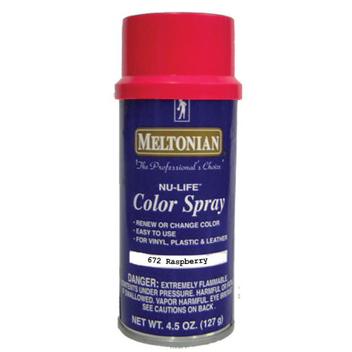 Meltonian Nu-Life Color Spray Dye (4.5 oz) Raspberry - 672, Raspberry