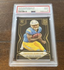 2025 Donruss Elite #132 Omarion Hampton Black #/25 PSA 9