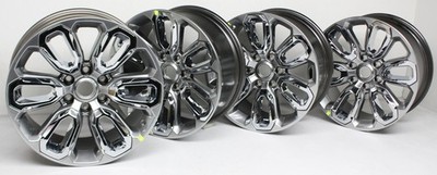 Set of 4 OEM 20 Inch Wheels For Ram 1500 5YD581D5AA Gray with