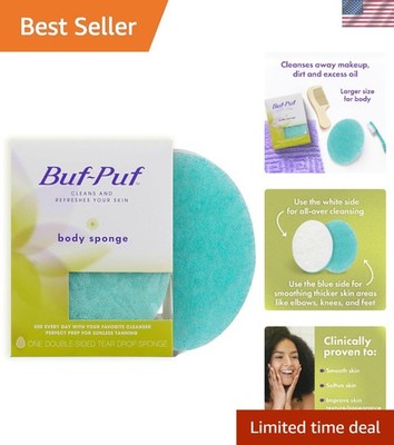 Reusable Body Sponge - Natural Exfoliating Solution for Dirt and Oil Removal