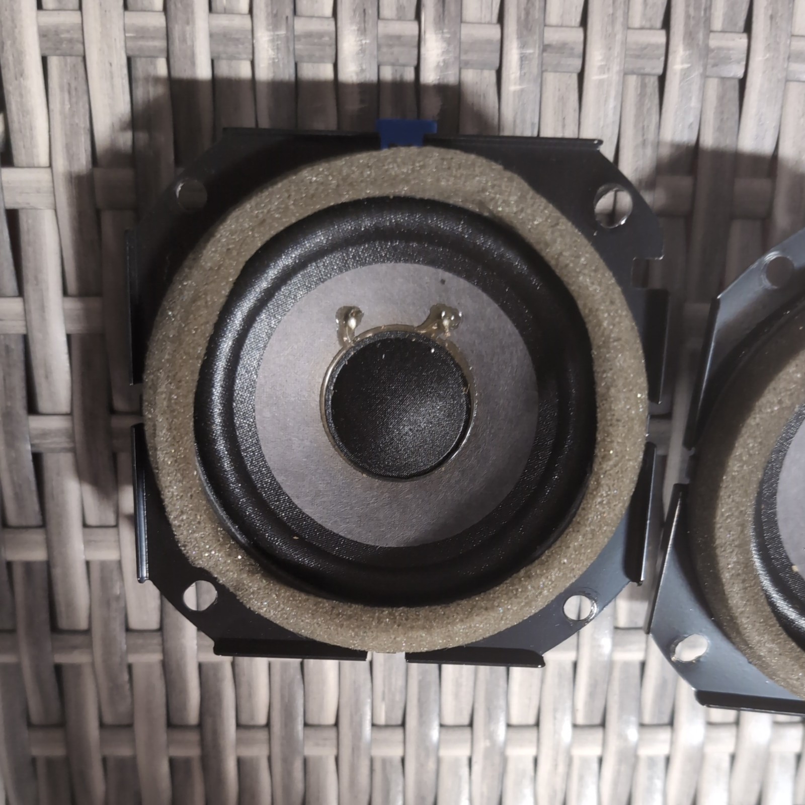08-19 Maserati GranTurismo M145 Rear Deck Shelf Loud Bose Speaker 2pc OEM