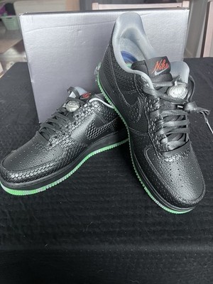Nike Air Force 1 '07 PRM Black/Grey Smoke FQ8822-084 Size 10  Halloween 