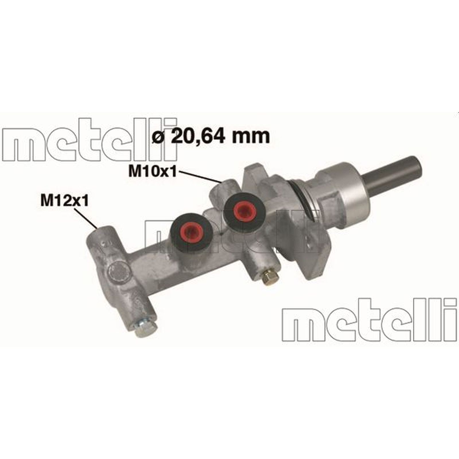 ORIGINAL® Metelli Hauptbremszylinder für Opel VIVARO A Kasten VIVARO A Bus