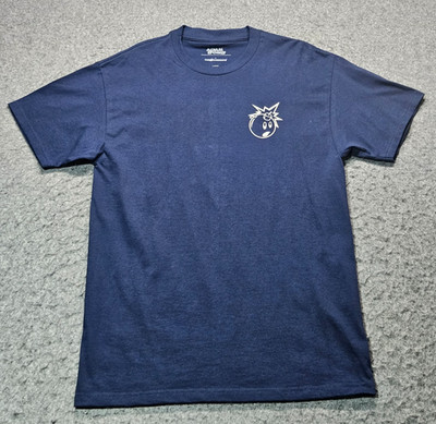 The Hundreds- ADAM BOMB navy blue t-shirt men/teen size Large NWOT