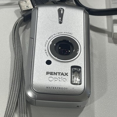 Pentax Optio W10 6.0MP Waterproof Digital Camera Silver W