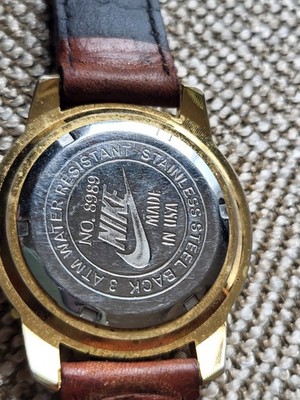 Nike Vintage Swoosh No. 8989 Watch Untested Broken Band | eBay