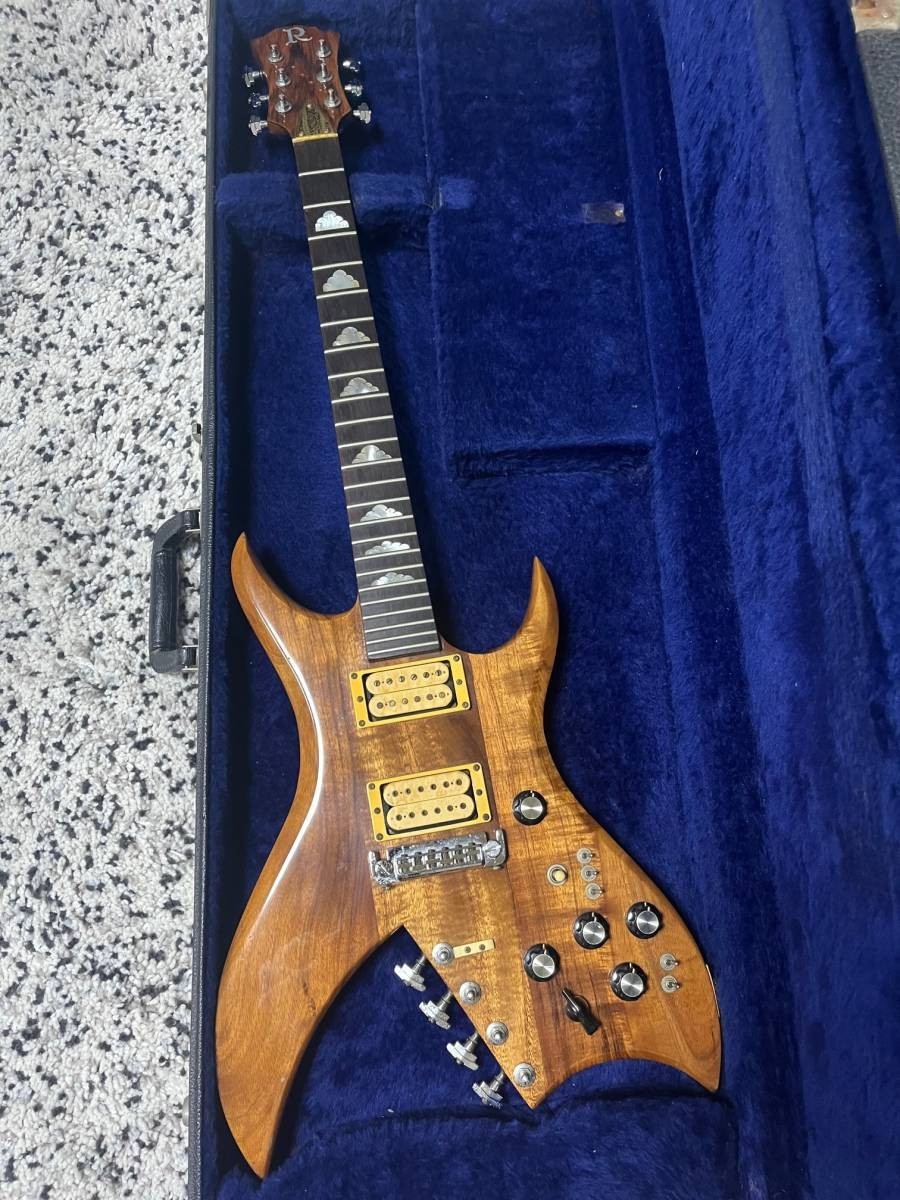 Image of B.C.Rich USA Bich 10-String Electric Guitar All Koa 1980 w/ Hard Case From JAPAN