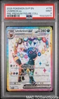 Umbreon EX 176/131 Prismatic Evolutions Premium Figure Collection Pokemon PSA 9
