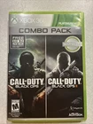 Call of Duty Black Ops Combo Black Ops 1 2 for Xbox 360