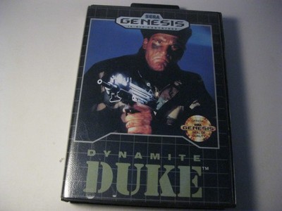 Dynamite Duke Sega Genesis complete
