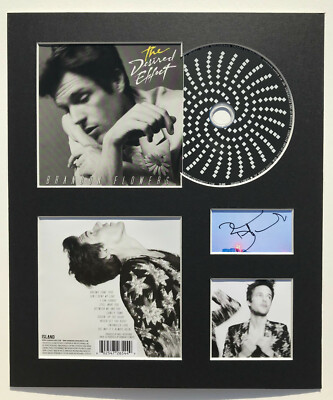 BRANDON FLOWERS - Signed Autographed - THE DESIRED EFFECT - Album Display