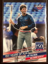 2019 Topps Opening Day Jim Palmer - 150 Years Of Fun #YOF-14