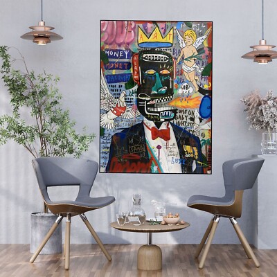 Graffiti Street Art collage Street Art Canvas Wall Art Painting Home Wall Decor