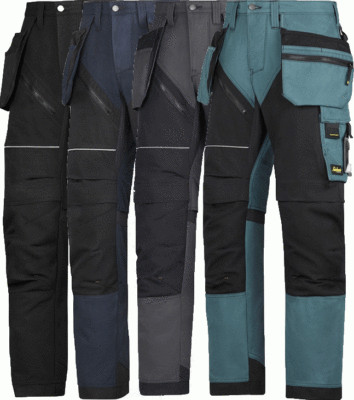 6202 Snickers RuffWork, Work Trousers+ Holster Pockets