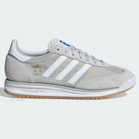 Кроссовки Adidas SL 72 RS из замши серого цвета - JI1281 Срочная доставка